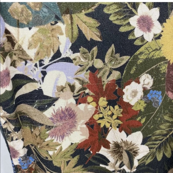 Desigual Floral Patchwork Ruffle Hem Tunic Dress - Picture 3 of 7